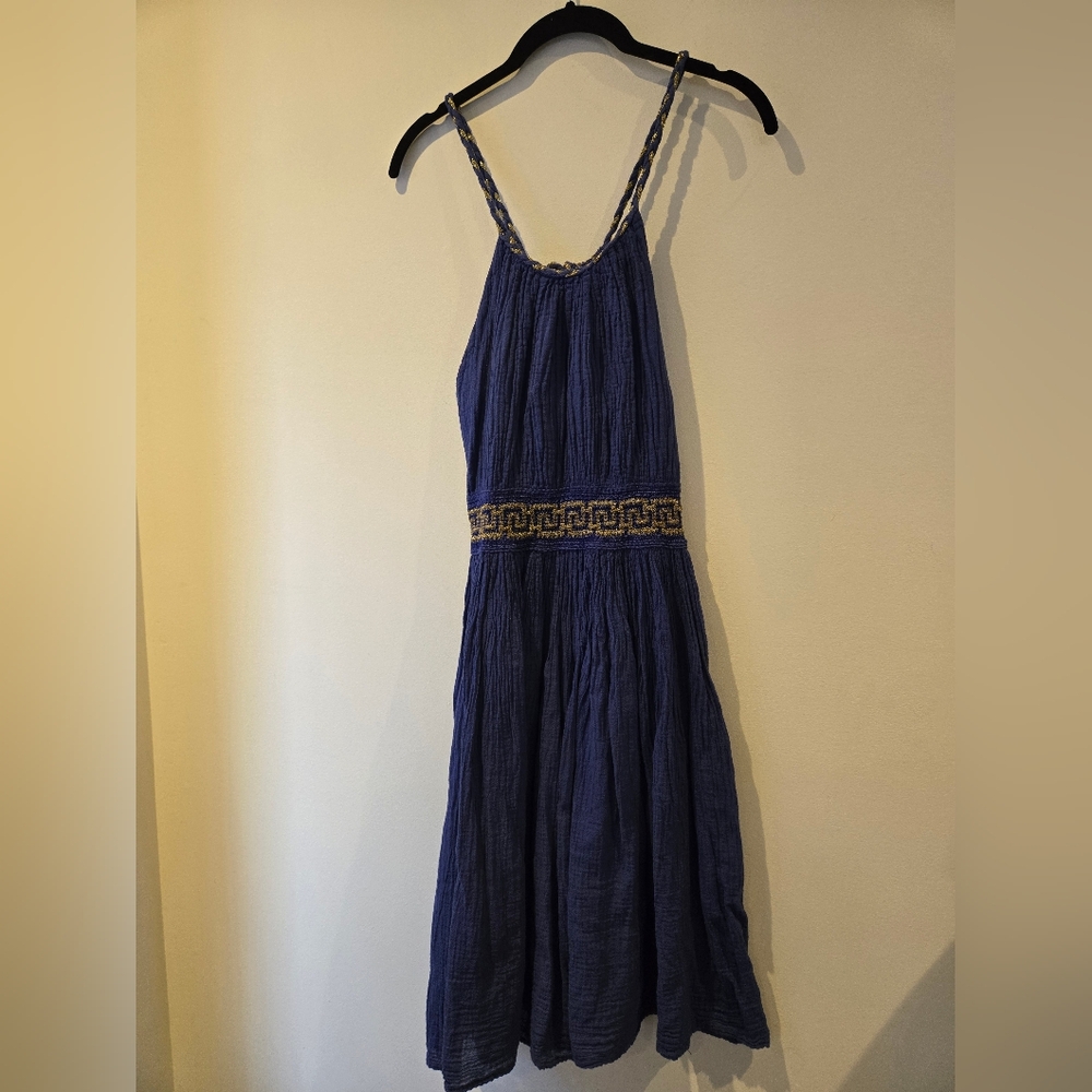 Santorini Cotton Sundress One Size